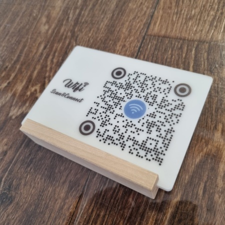 Placheta acces wifi cod QR - Img 2