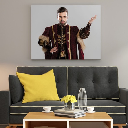 Portret Personalizat Cu Poza Ta - Prinț - Img 2