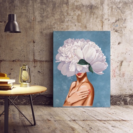 Set Tablouri Canvas - Peony Lady - Img 5