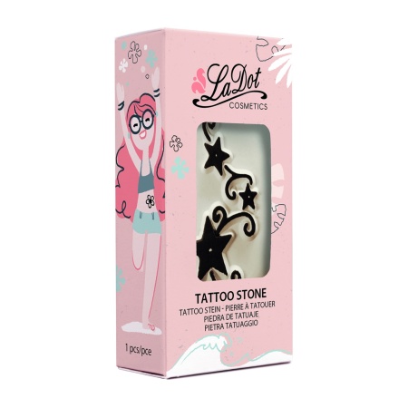 Ștampilă ceramică tatuaje temporare LaDot Cosmetics, M – Stele - Img 4