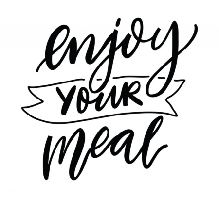 Sticker Bucatarie - Enjoy your meal - Img 2