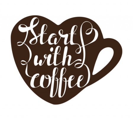 Sticker Bucatarie - Start with coffee - Img 3