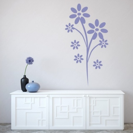 Sticker De Perete Daisy Flowers - Img 3