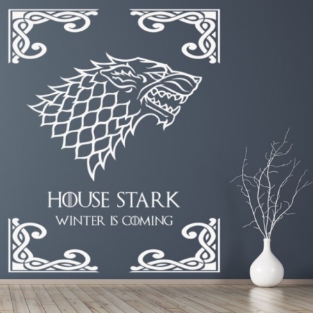 Sticker de Perete House Stark Game Of Thrones - Img 2