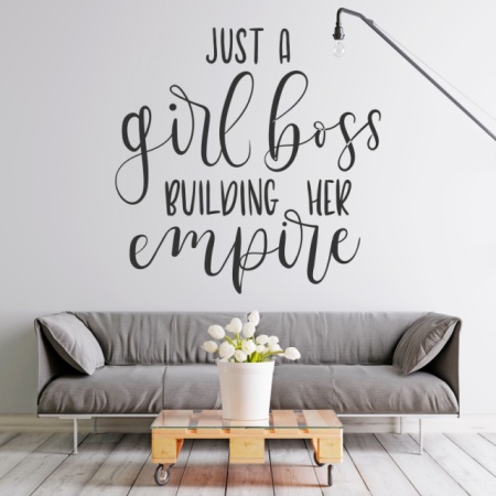 Sticker De Perete Just A Girl Boss - Img 2