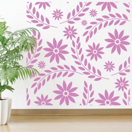 Sticker de Perete Petals Flowers Design - Img 2