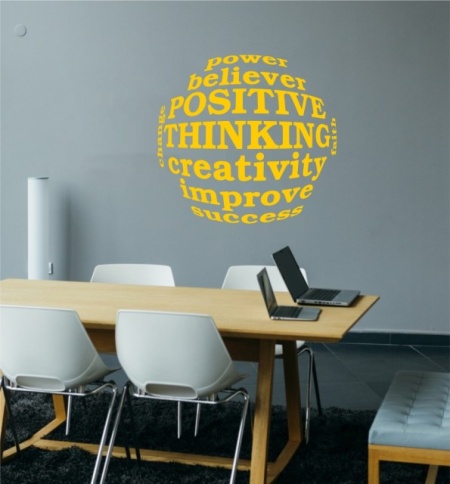 Sticker De Perete Positive Thinking - Img 3