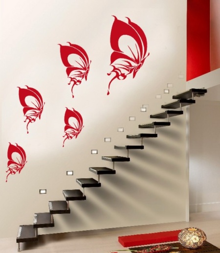 Sticker De Perete Set 5 Fluturi