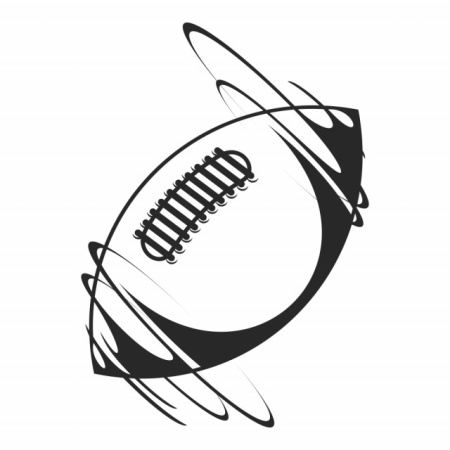 Sticker Rugby Ball - Img 2