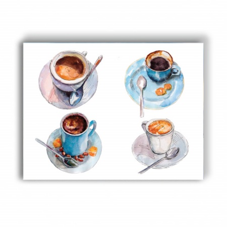 Tablou Bucatarie - Coffee Lovers - Img 2