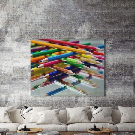 Tablou Canvas Colorful Geometry - Img 4