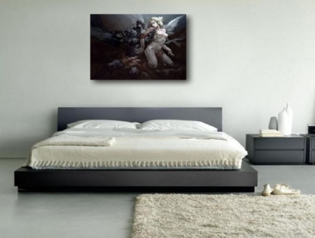 Tablou Canvas Efect Painting - Inger Si Demon - Img 2