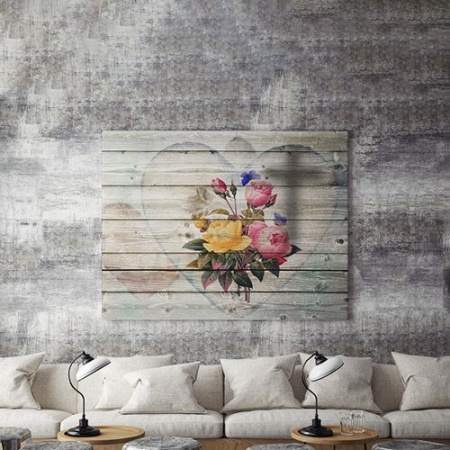 Tablou Canvas Flowers In My Heart - Img 4