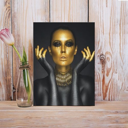 Tablou Canvas Golden Shaman - Img 2