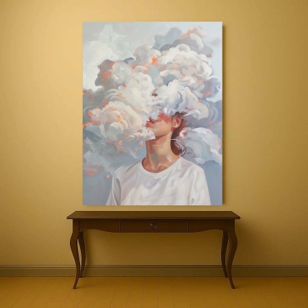 Tablou Canvas - Head in the Clouds - Img 4