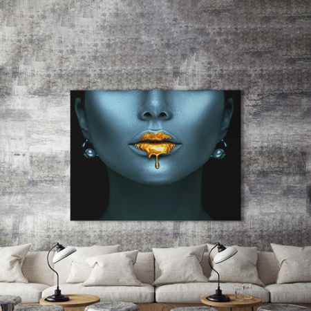 Tablou Canvas Liquid Gold - Img 4