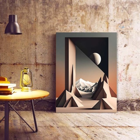 Tablou Canvas Modern Abstract - 3D Nocturna - Img 3