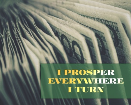 Tablou Canvas Motivational - I Prosper - Img 3