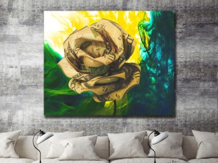Tablou Canvas Motivational - Lucky Flower - Img 4