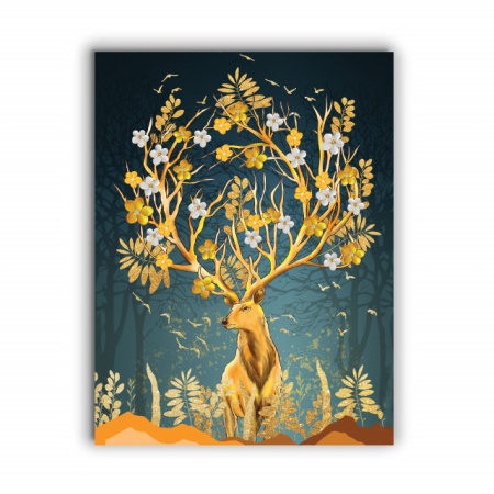Tablou Canvas The King Of The Forest - Img 3