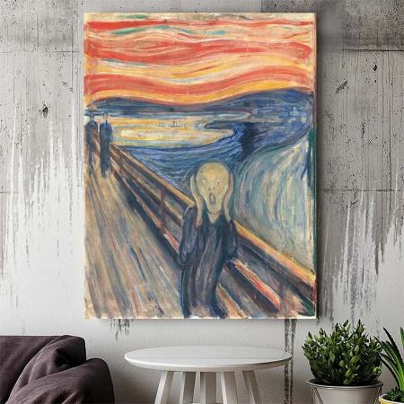 Tablou Canvas "The scream" - Țipătul - Img 3