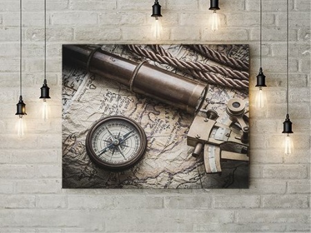 Tablou Canvas Unelte De Navigatie - Img 2