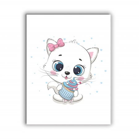 Tablou Copii - Candy Cat - Img 2