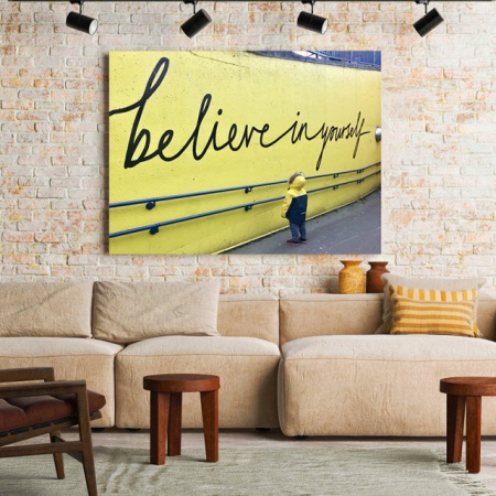 Tablou Motivational - Believe In Yourself (Kid) - Img 2