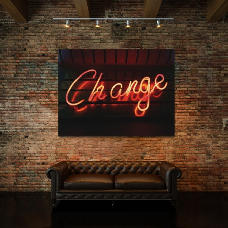 Tablou Motivational - Change! - Img 4