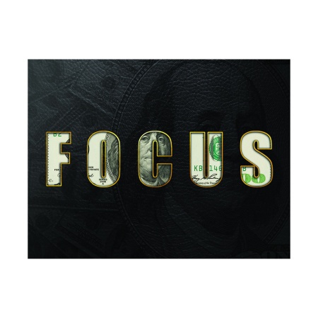 Tablou Motivational - Focus (money) - Img 4