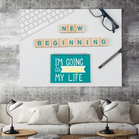 Tablou Motivational - Going To Change My Life - Img 4