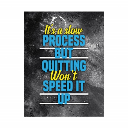 Tablou Motivational - It's a slow process - Img 3