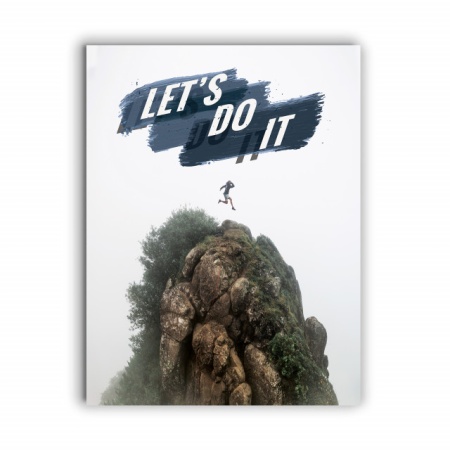 Tablou Motivational - Let's Do It (Mountain Peak) - Img 4