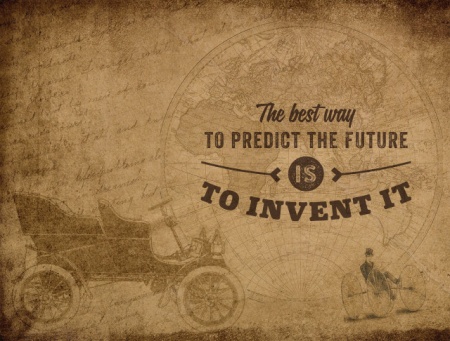 Tablou Motivational - The Best Way To Predict Future - Img 4