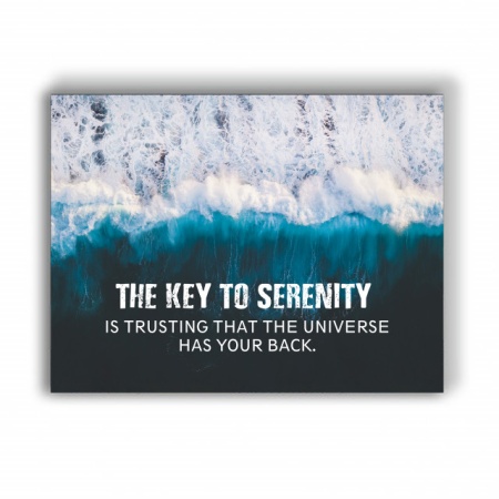 Tablou Motivational - The Key To Serenity - Img 4