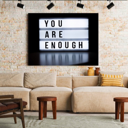 Tablou Motivational - You Are Enough - Img 2