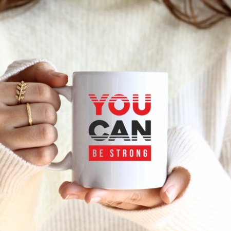 Cana cu Mesaj You Can Be Strong - Img 2