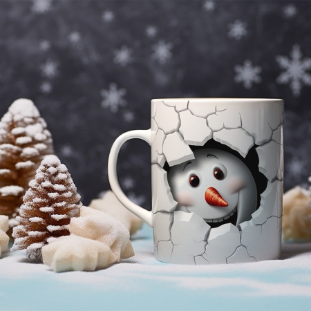Cana De Craciun - Snowman John - Img 3