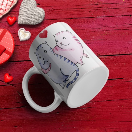 Cana Valentine's Day - Watercolor Cats - Img 3