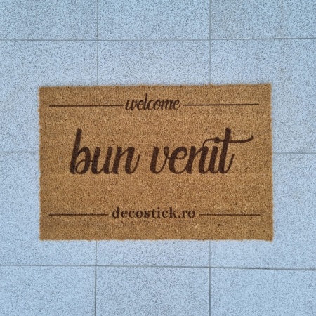 Covor de intrare personalizat - 60x40cm -mesaj 1 rand - Img 4