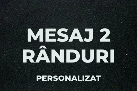 Covor de intrare personalizat - 60x40cm - mesaj 2 randuri - Img 3