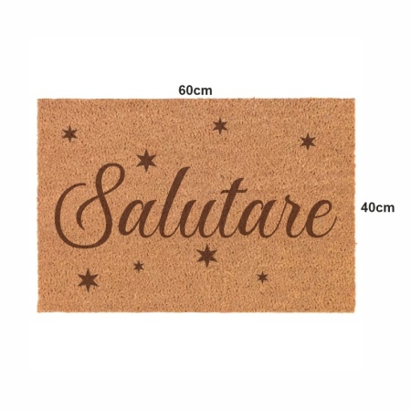 Covor de intrare personalizat - 60x40cm - Salutare - Img 2