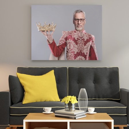 Portret Personalizat Cu Poza Ta - Rege - Img 2