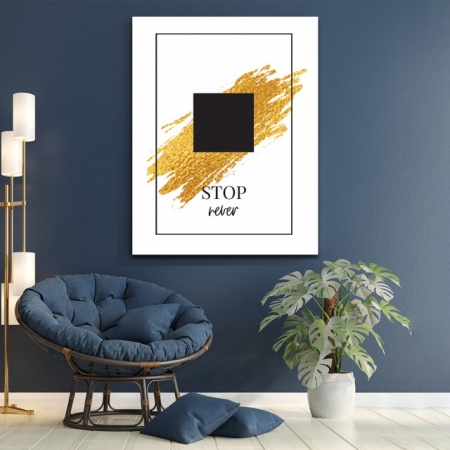 Set tablouri canvas motivationale - Play, pause, never stop - Img 7