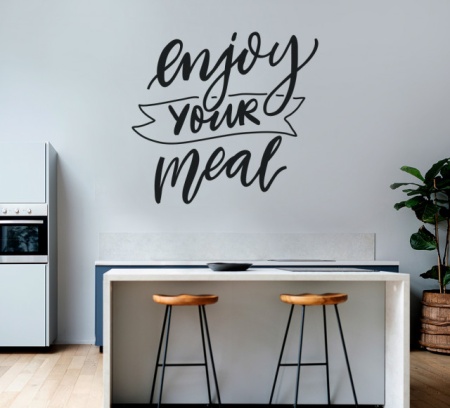 Sticker Bucatarie - Enjoy your meal - Img 3