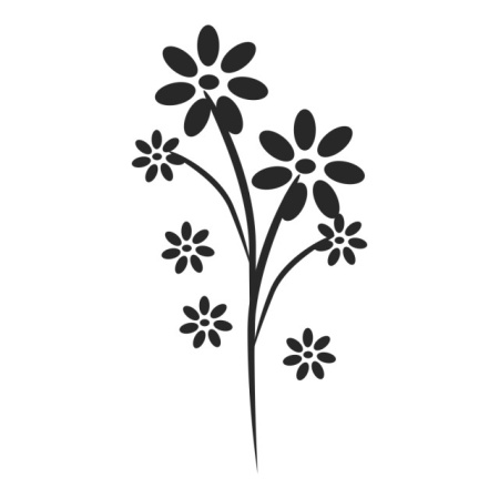Sticker De Perete Daisy Flowers - Img 4
