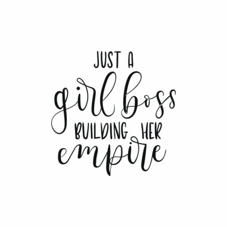 Sticker De Perete Just A Girl Boss - Img 3