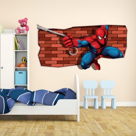 Sticker De Perete Spiderman In Actiune - Img 2