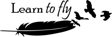 Sticker Pentru Laptop - Learn To Fly - Img 2