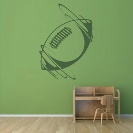Sticker Rugby Ball - Img 3